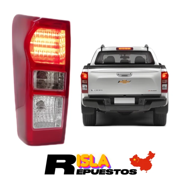 Farol Trasero Izquierdo Para Chevrolet D Max 2015 2020 2.5